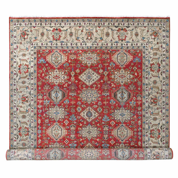 Hand Knotted Decorative Rugs Area Rug > Design# CCSR84532 > Size: 9'-3" x 11'-11"