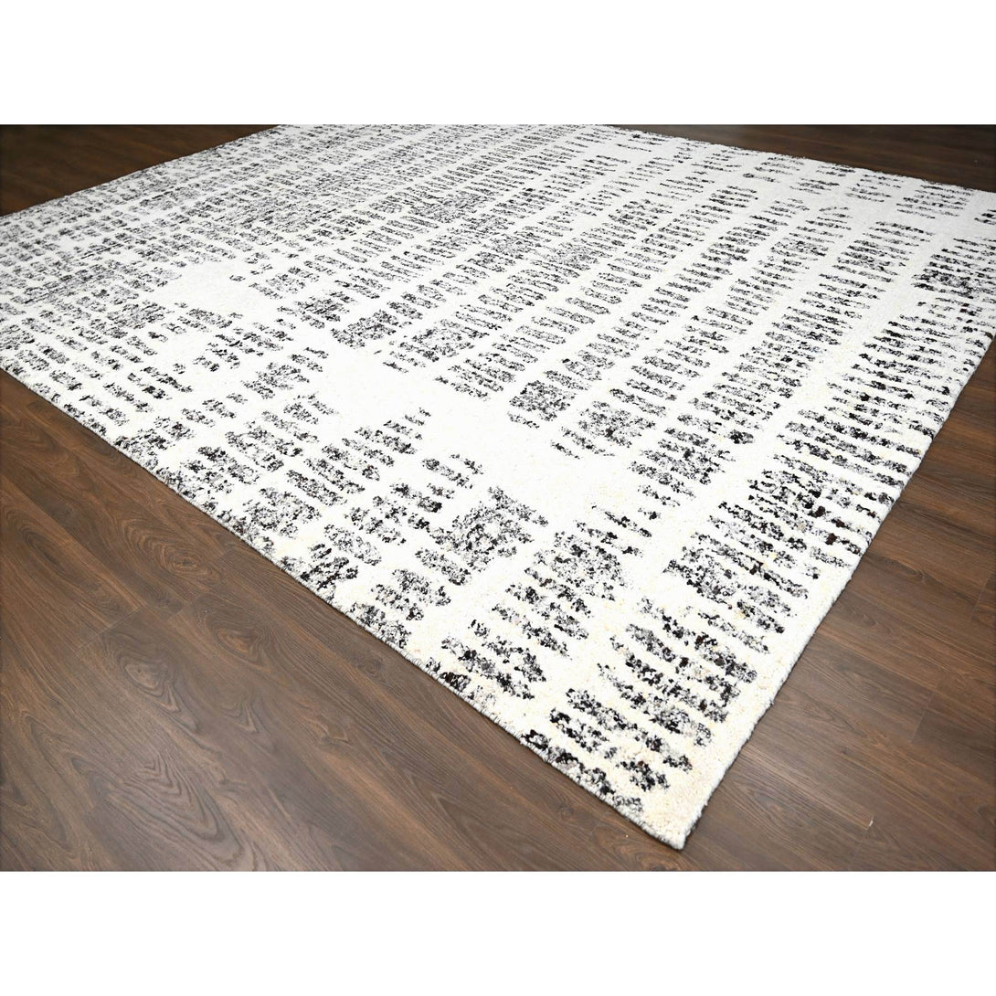 Hand Knotted Modern Area Rug > Design# CCSR84538 > Size: 12'-1" x 14'-10"