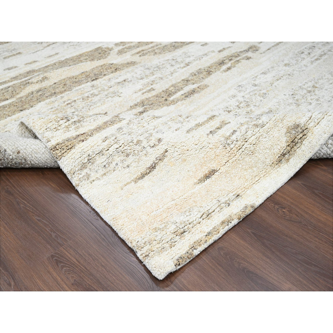 Hand Knotted Modern Area Rug > Design# CCSR84540 > Size: 10'-2" x 13'-10"