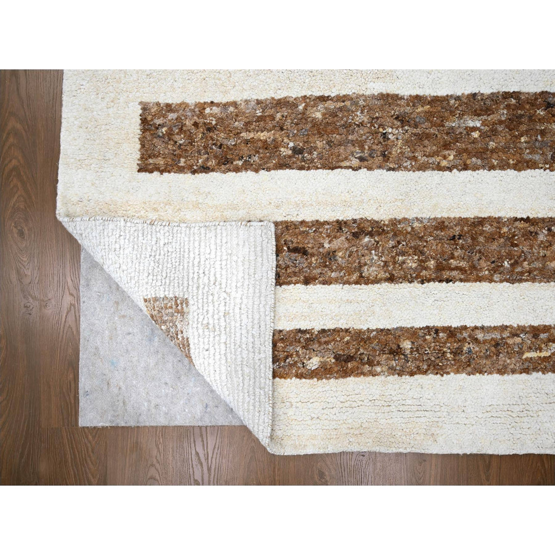 Hand Knotted Modern Area Rug > Design# CCSR84542 > Size: 12'-2" x 14'-10"