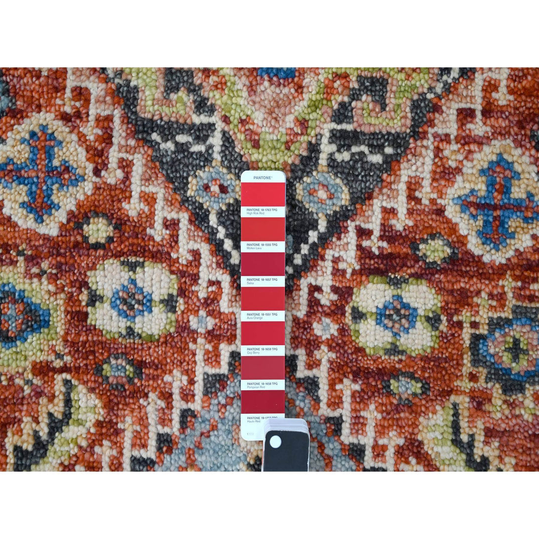 Hand Knotted Decorative Rugs Area Rug > Design# CCSR84563 > Size: 6'-0" x 8'-10"