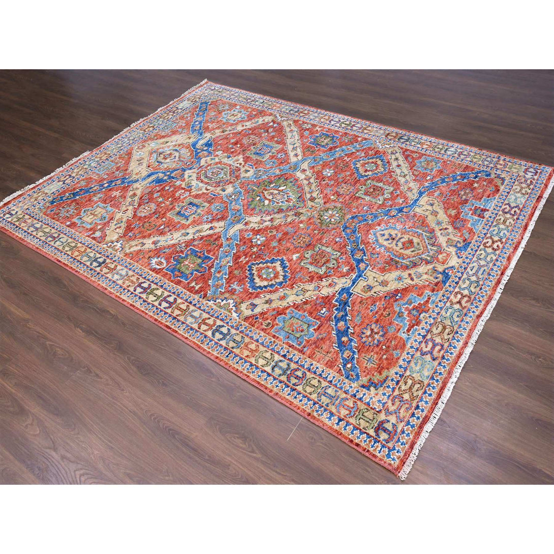 Hand Knotted Decorative Rugs Area Rug > Design# CCSR84564 > Size: 9'-2" x 11'-8"