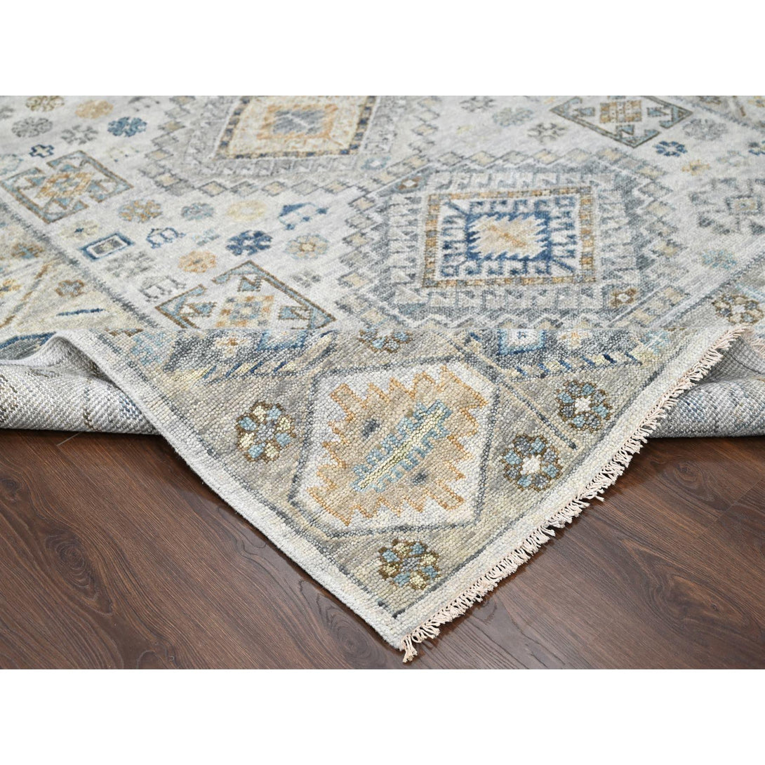 Hand Knotted Decorative Rugs Area Rug > Design# CCSR84572 > Size: 7'-11" x 9'-11"