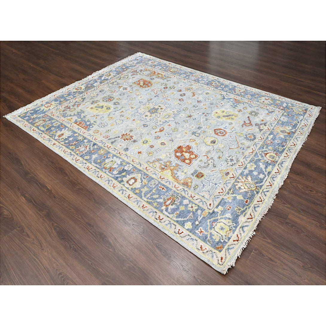 Hand Knotted Decorative Rugs Area Rug > Design# CCSR84574 > Size: 8'-1" x 9'-10"