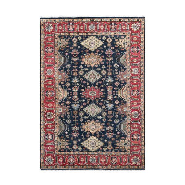 Hand Knotted Decorative Rugs Area Rug > Design# CCSR84611 > Size: 6'-0" x 8'-11"
