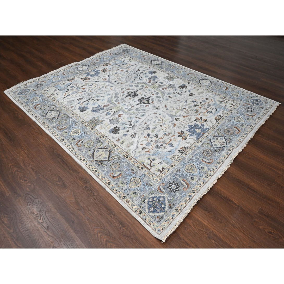 Hand Knotted  Rectangle Area Rug > Design# CCSR84736 > Size: 7'-11" x 9'-9"