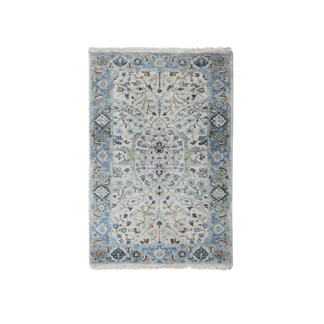 Hand Knotted  Rectangle Area Rug > Design# CCSR84740 > Size: 3'-0" x 5'-0"