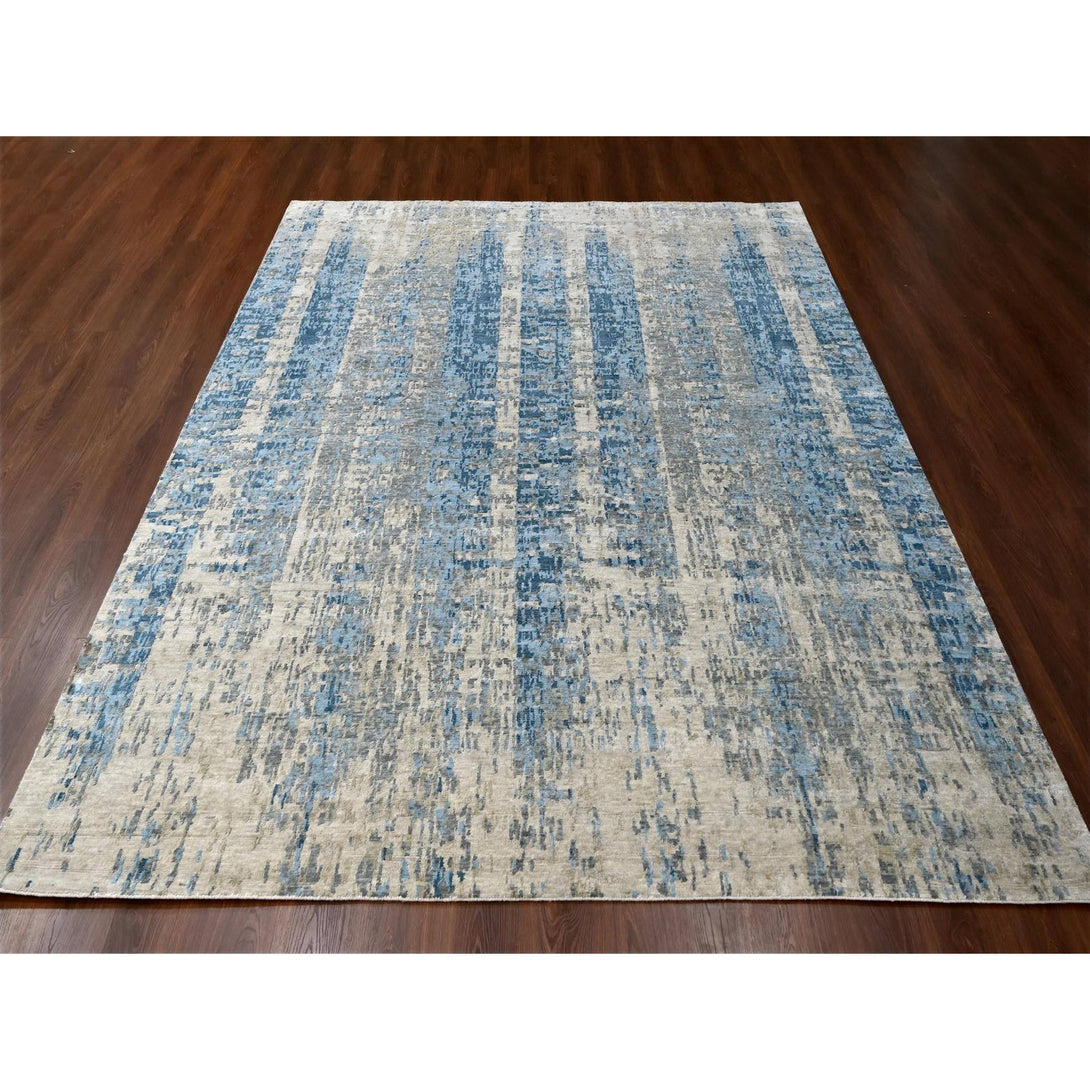 Hand Knotted  Rectangle Area Rug > Design# CCSR84763 > Size: 9'-3" x 11'-10"