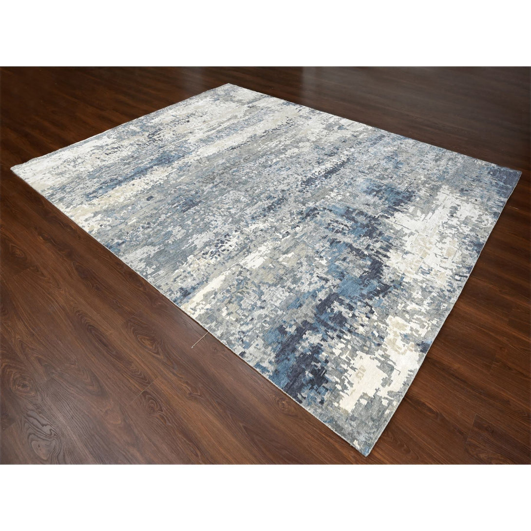 Hand Knotted  Rectangle Area Rug > Design# CCSR84766 > Size: 9'-3" x 11'-8"