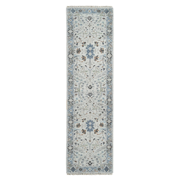 Hand Knotted  Rectangle Runner > Design# CCSR84771 > Size: 2'-6" x 9'-10"