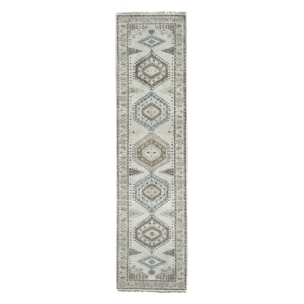 Hand Knotted  Rectangle Runner > Design# CCSR84774 > Size: 2'-9" x 11'-10"