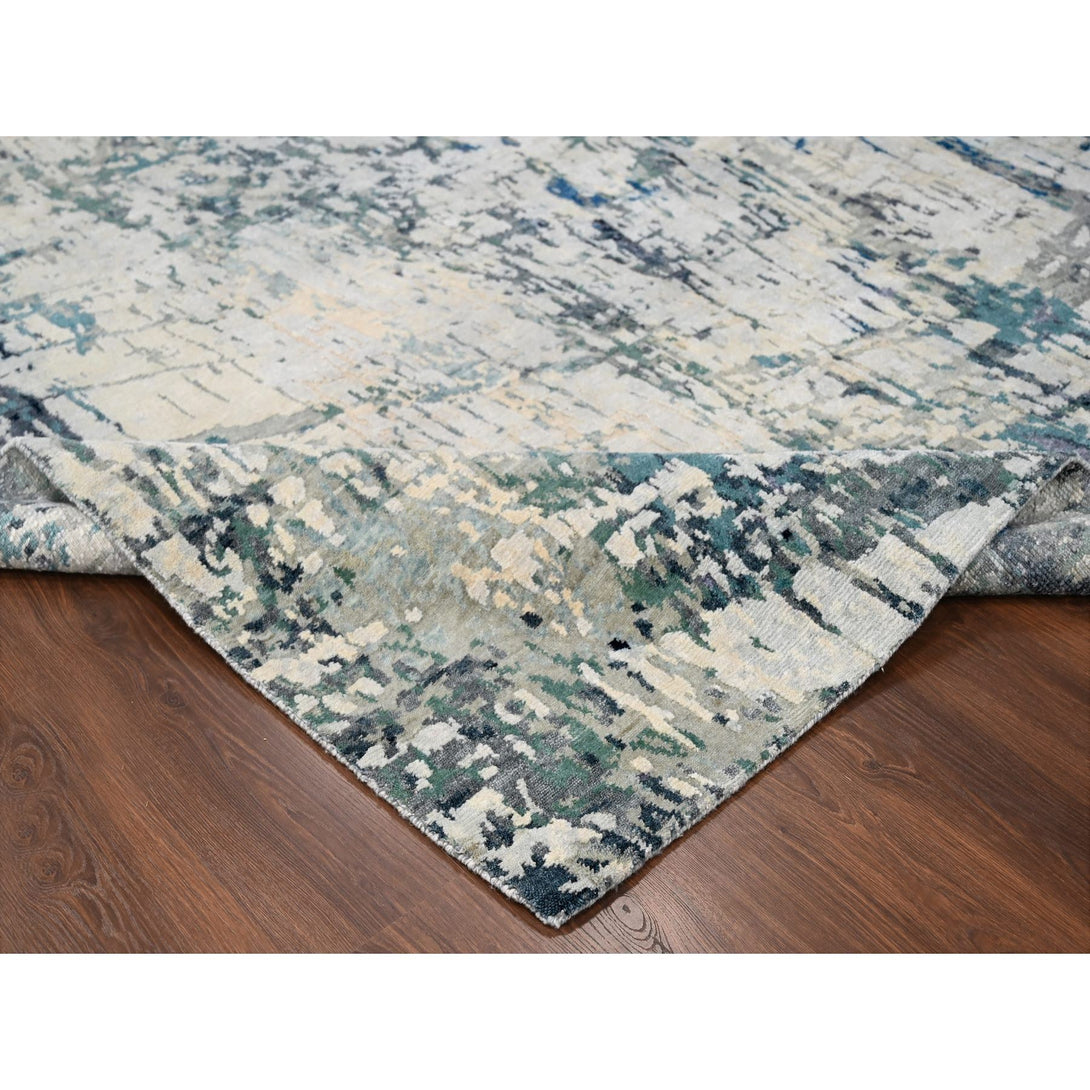 Hand Knotted  Rectangle Area Rug > Design# CCSR84780 > Size: 9'-1" x 11'-10"