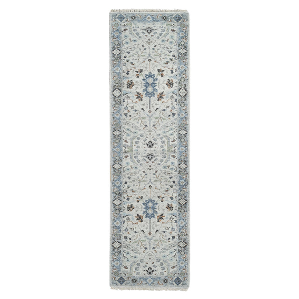 Hand Knotted  Rectangle Runner > Design# CCSR84786 > Size: 2'-6" x 9'-10"