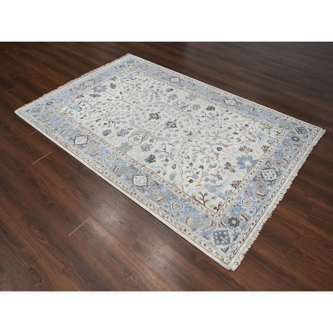 Hand Knotted  Rectangle Area Rug > Design# CCSR84810 > Size: 6'-0" x 8'-10"