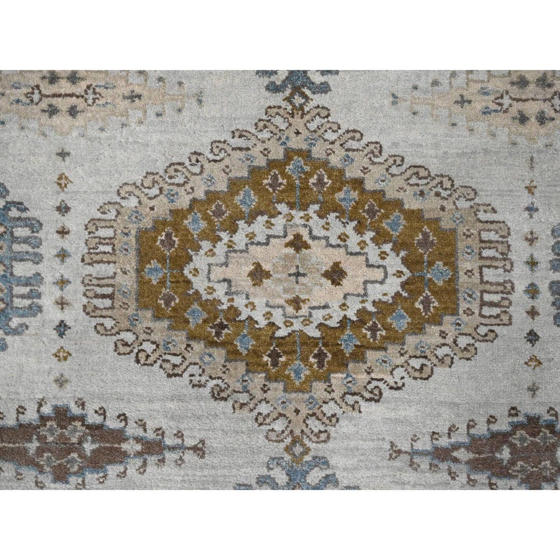 Hand Knotted  Rectangle Area Rug > Design# CCSR84818 > Size: 4'-3" x 12'-0"