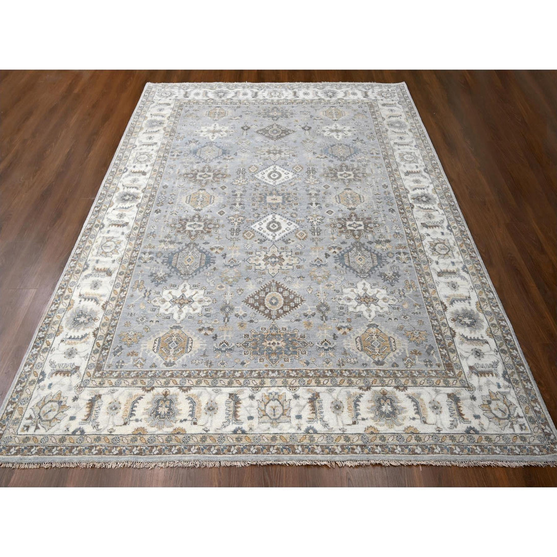 Hand Knotted  Rectangle Area Rug > Design# CCSR84821 > Size: 9'-0" x 11'-11"
