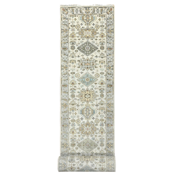 Hand Knotted  Rectangle Runner > Design# CCSR84826 > Size: 2'-9" x 17'-10"