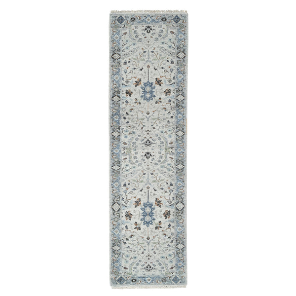 Hand Knotted  Rectangle Runner > Design# CCSR84838 > Size: 2'-7" x 9'-10"