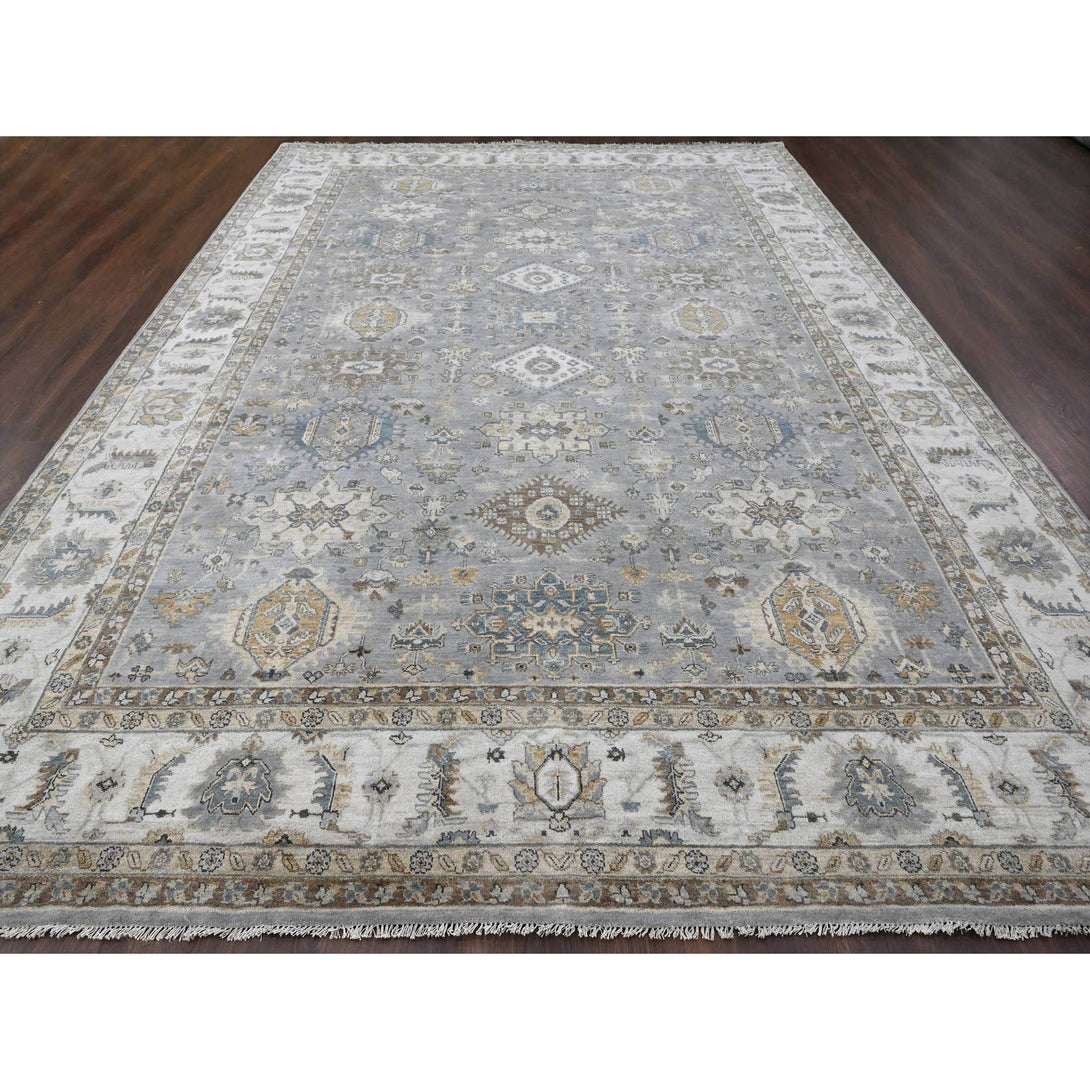 Hand Knotted  Rectangle Area Rug > Design# CCSR84847 > Size: 10'-0" x 13'-9"