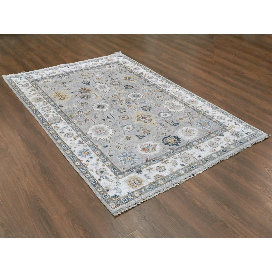 Hand Knotted  Rectangle Area Rug > Design# CCSR84858 > Size: 6'-0" x 9'-2"