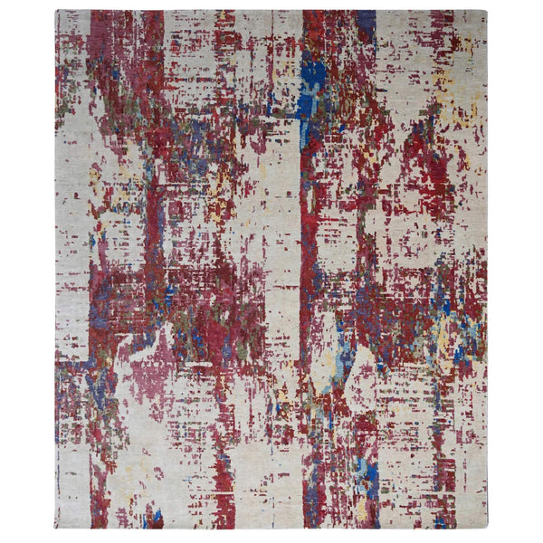 Hand Knotted  Rectangle Area Rug > Design# CCSR84864 > Size: 9'-3" x 12'-1"
