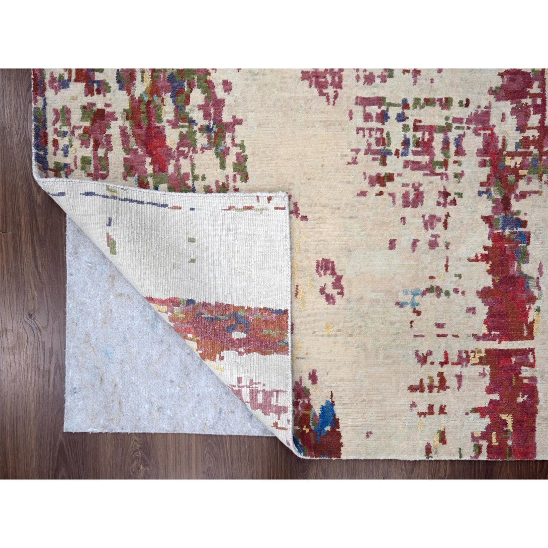 Hand Knotted  Rectangle Area Rug > Design# CCSR84864 > Size: 9'-3" x 12'-1"