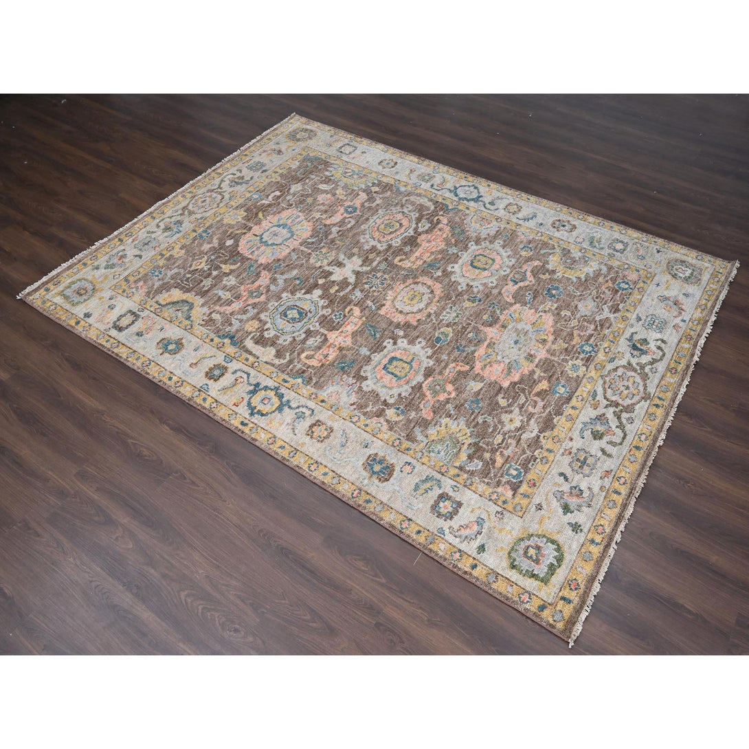 Hand Knotted  Rectangle Area Rug > Design# CCSR84872 > Size: 9'-0" x 11'-11"