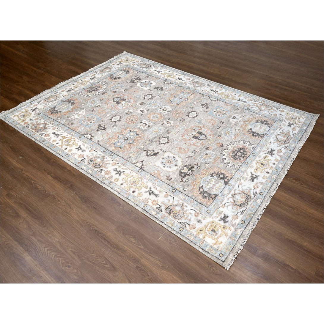 Hand Knotted  Rectangle Area Rug > Design# CCSR84874 > Size: 9'-1" x 12'-0"