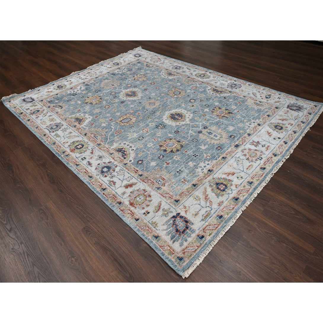 Hand Knotted  Rectangle Area Rug > Design# CCSR84890 > Size: 8'-0" x 9'-10"