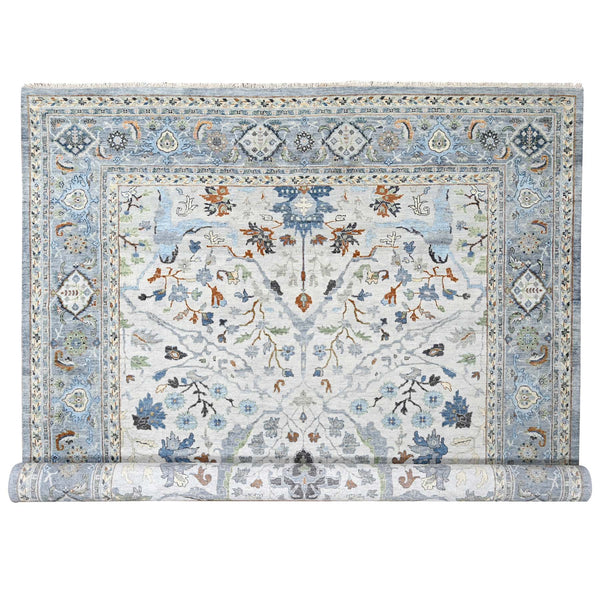 Hand Knotted  Rectangle Area Rug > Design# CCSR84902 > Size: 9'-11" x 13'-11"
