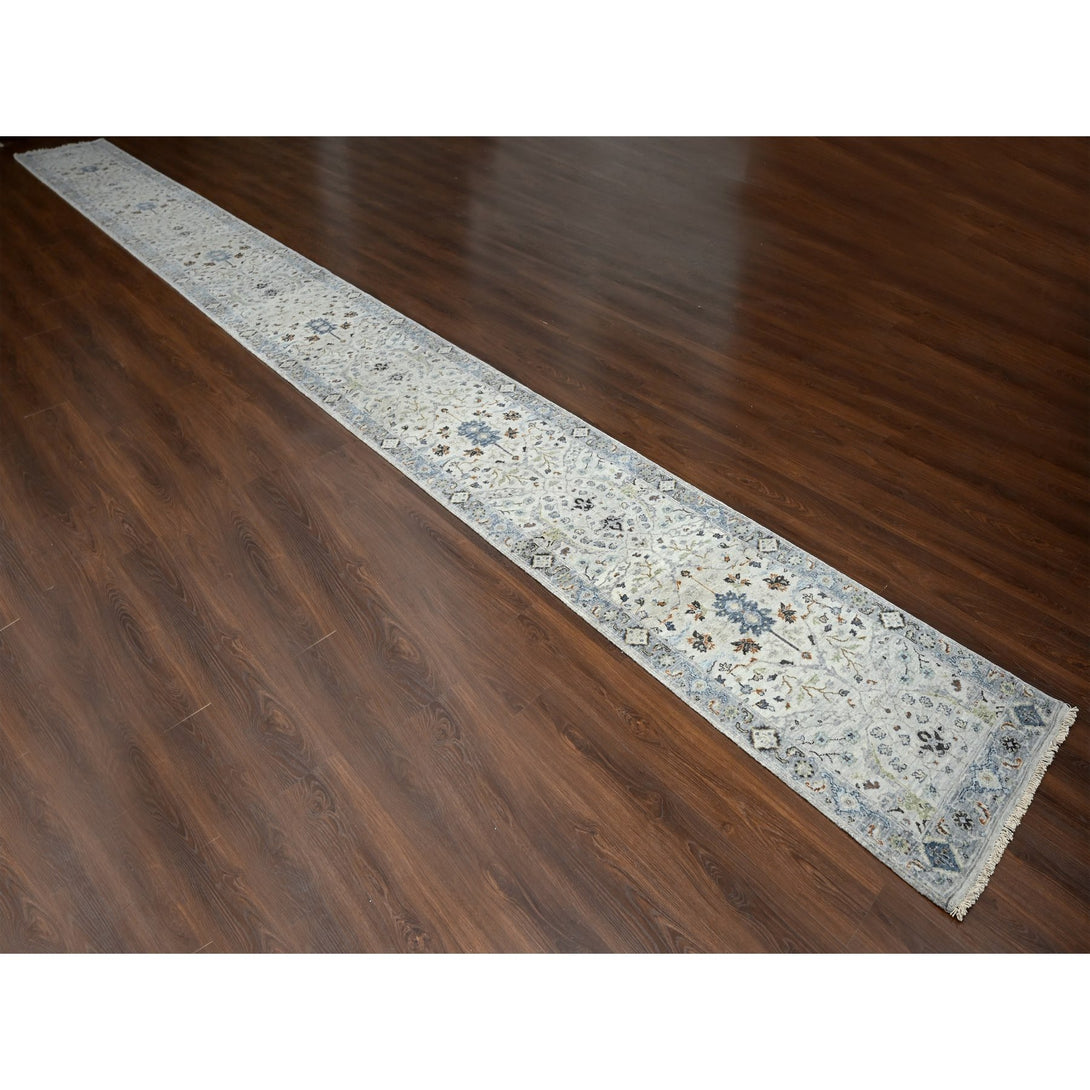 Hand Knotted  Rectangle Runner > Design# CCSR84903 > Size: 2'-8" x 28'-3"