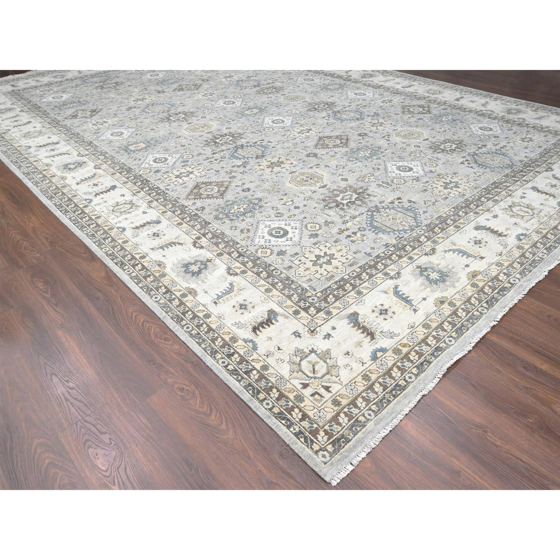 Hand Knotted  Rectangle Area Rug > Design# CCSR84909 > Size: 14'-0" x 19'-10"