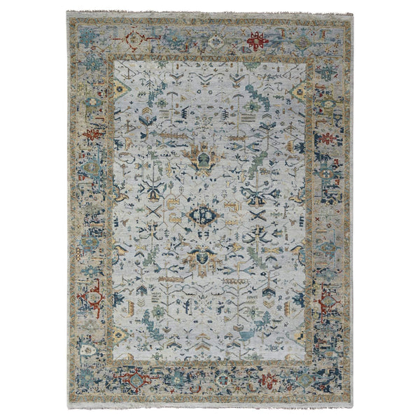 Hand Knotted  Rectangle Area Rug > Design# CCSR84915 > Size: 8'-10" x 11'-11"