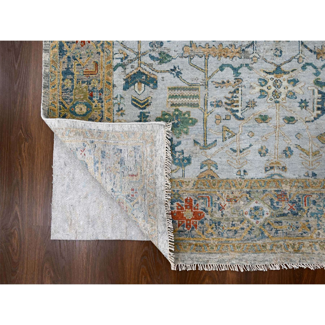 Hand Knotted  Rectangle Area Rug > Design# CCSR84916 > Size: 5'-11" x 8'-9"