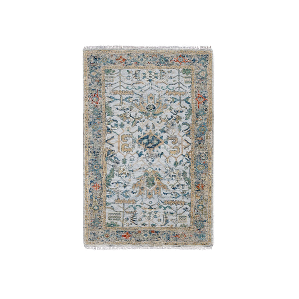 Hand Knotted  Rectangle Area Rug > Design# CCSR84931 > Size: 2'-11" x 5'-0"