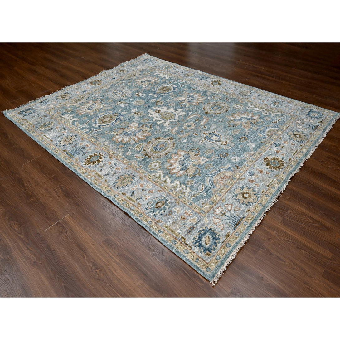 Hand Knotted  Rectangle Area Rug > Design# CCSR84942 > Size: 8'-0" x 9'-11"
