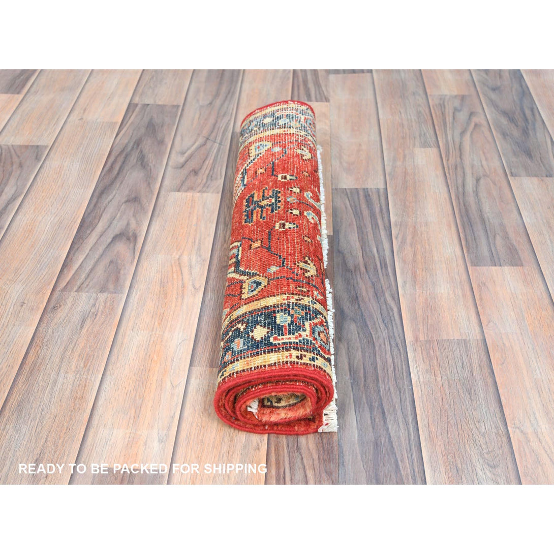 Handmade Heriz Doormat > Design# CCSR85009 > Size: 2'-0" x 2'-10"
