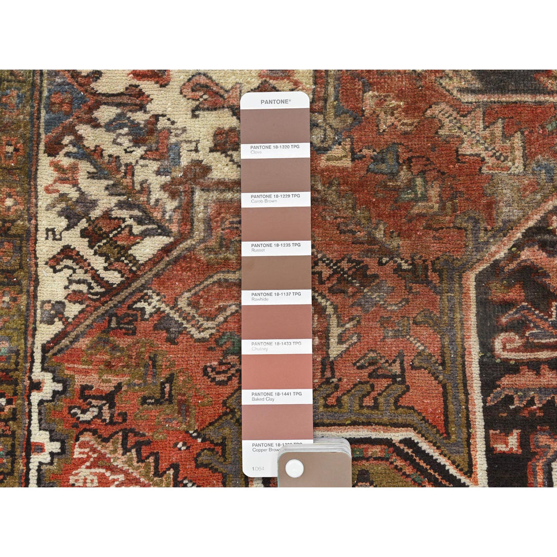 Handmade rugs, Carpet Culture Rugs, Rugs NYC, Hand Knotted Heriz Area Rug > Design# CCSR85045 > Size: 6'-8" x 9'-6"
