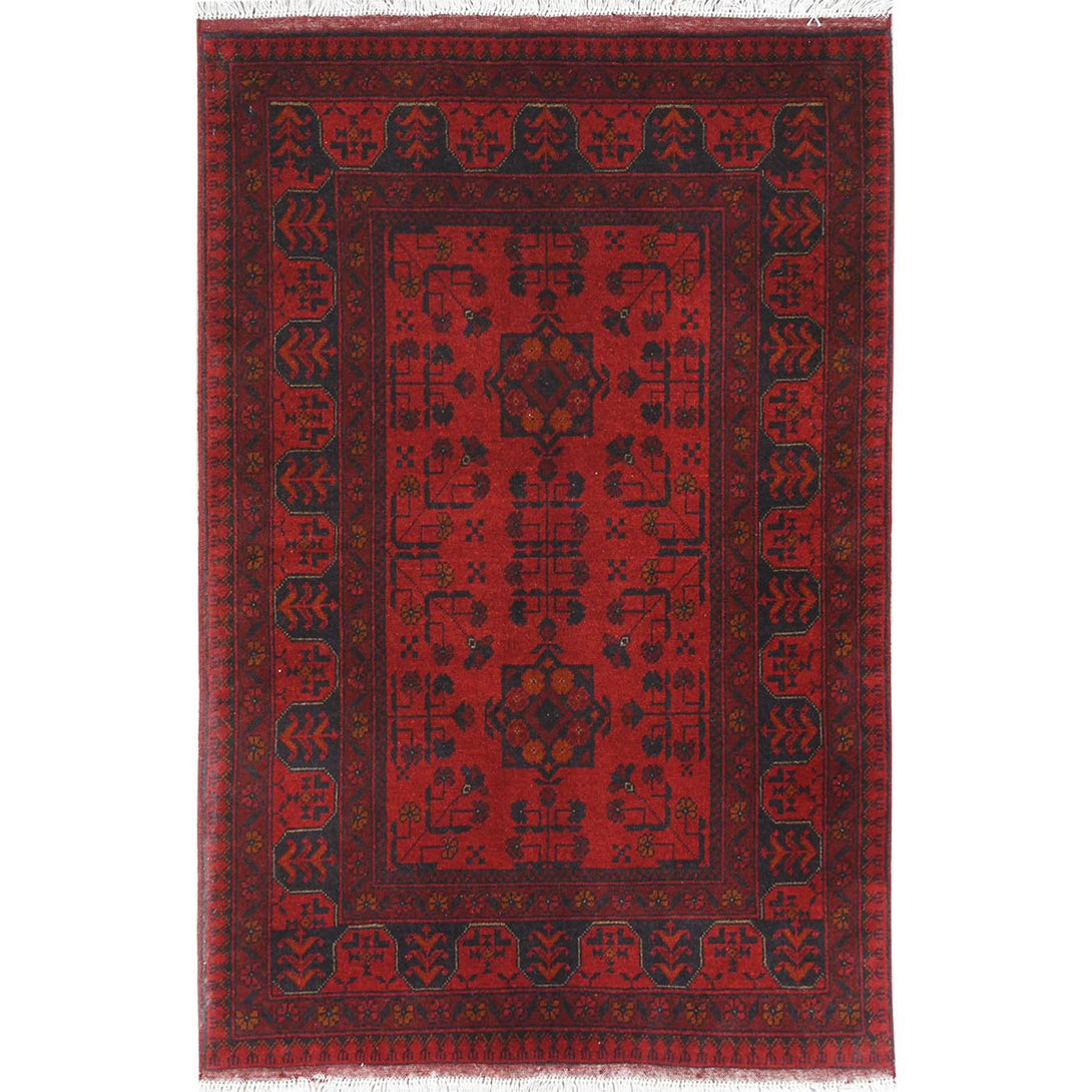 Handmade rugs, Carpet Culture Rugs, Rugs NYC, Hand Knotted Turkman Area Rug > Design# CCSR85082 > Size: 3'-3" x 4'-10"