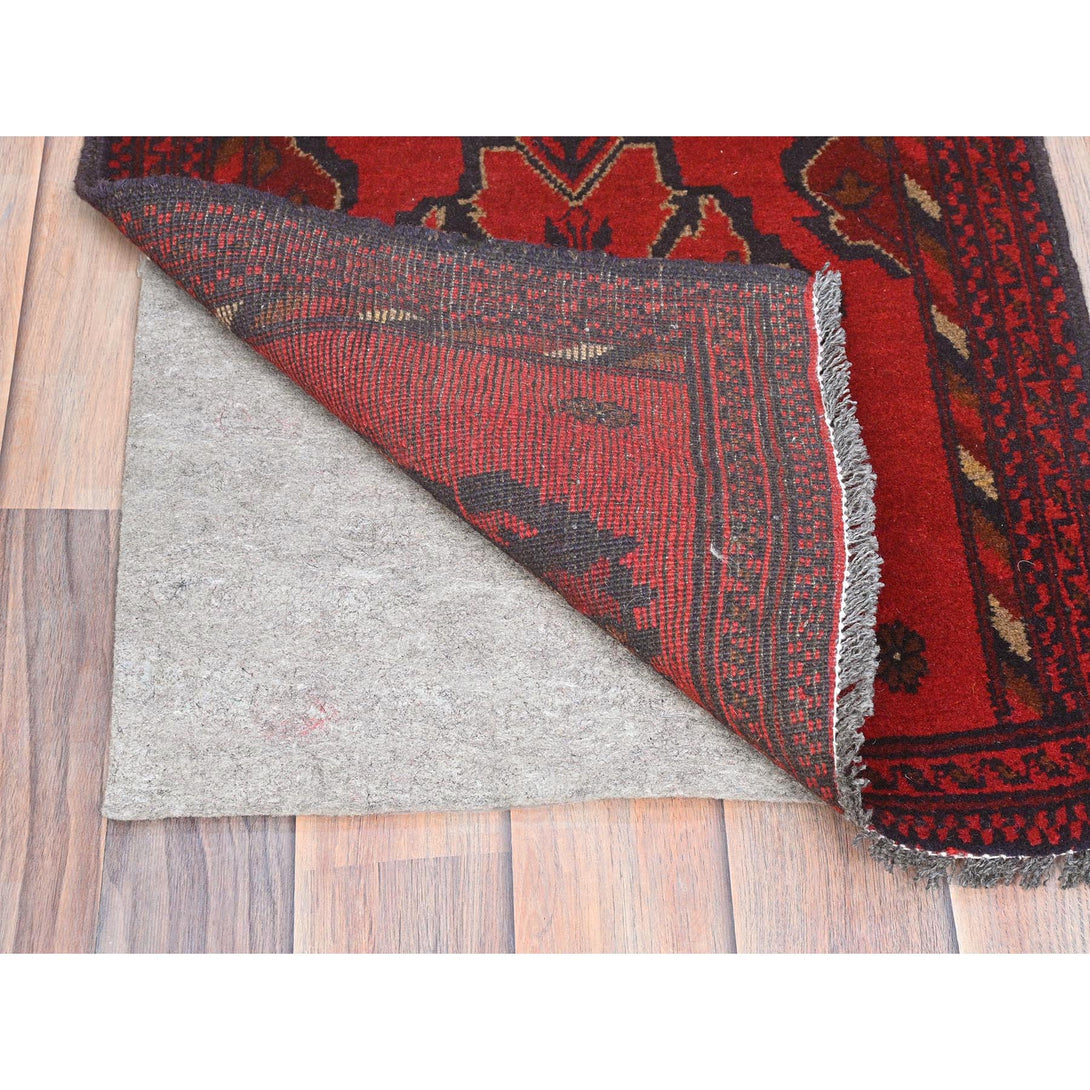 Handmade Tribal & Geometric Doormat > Design# CCSR85146 > Size: 1'-9" x 3'-3"