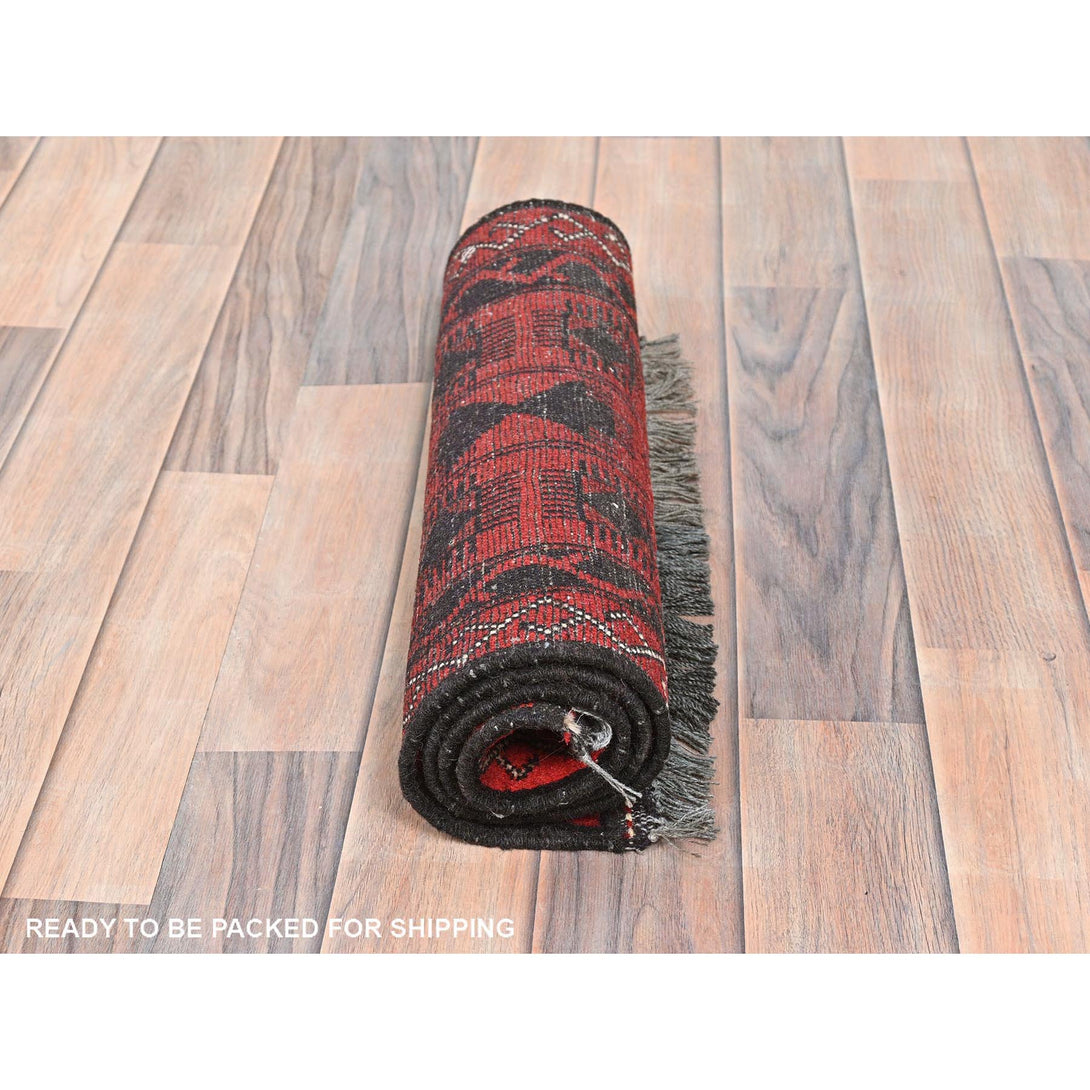 Handmade Tribal & Geometric Doormat > Design# CCSR85169 > Size: 1'-9" x 3'-4"