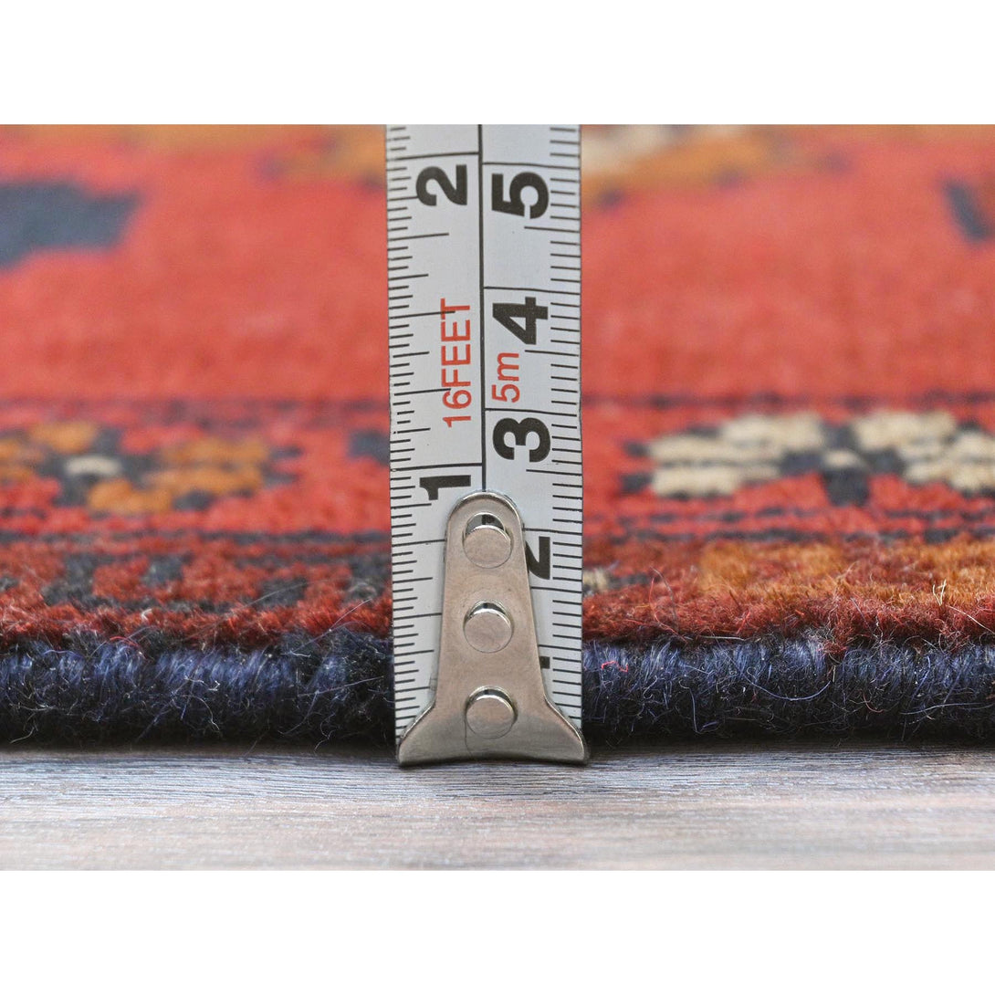 Handmade Tribal & Geometric Doormat > Design# CCSR85174 > Size: 1'-10" x 3'-3"