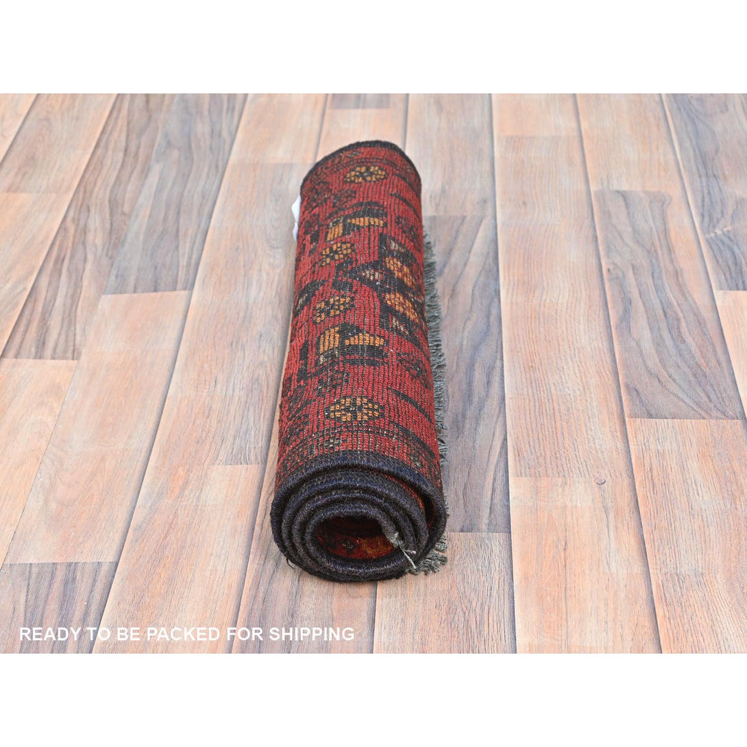 Handmade Tribal & Geometric Doormat > Design# CCSR85175 > Size: 1'-9" x 3'-4"