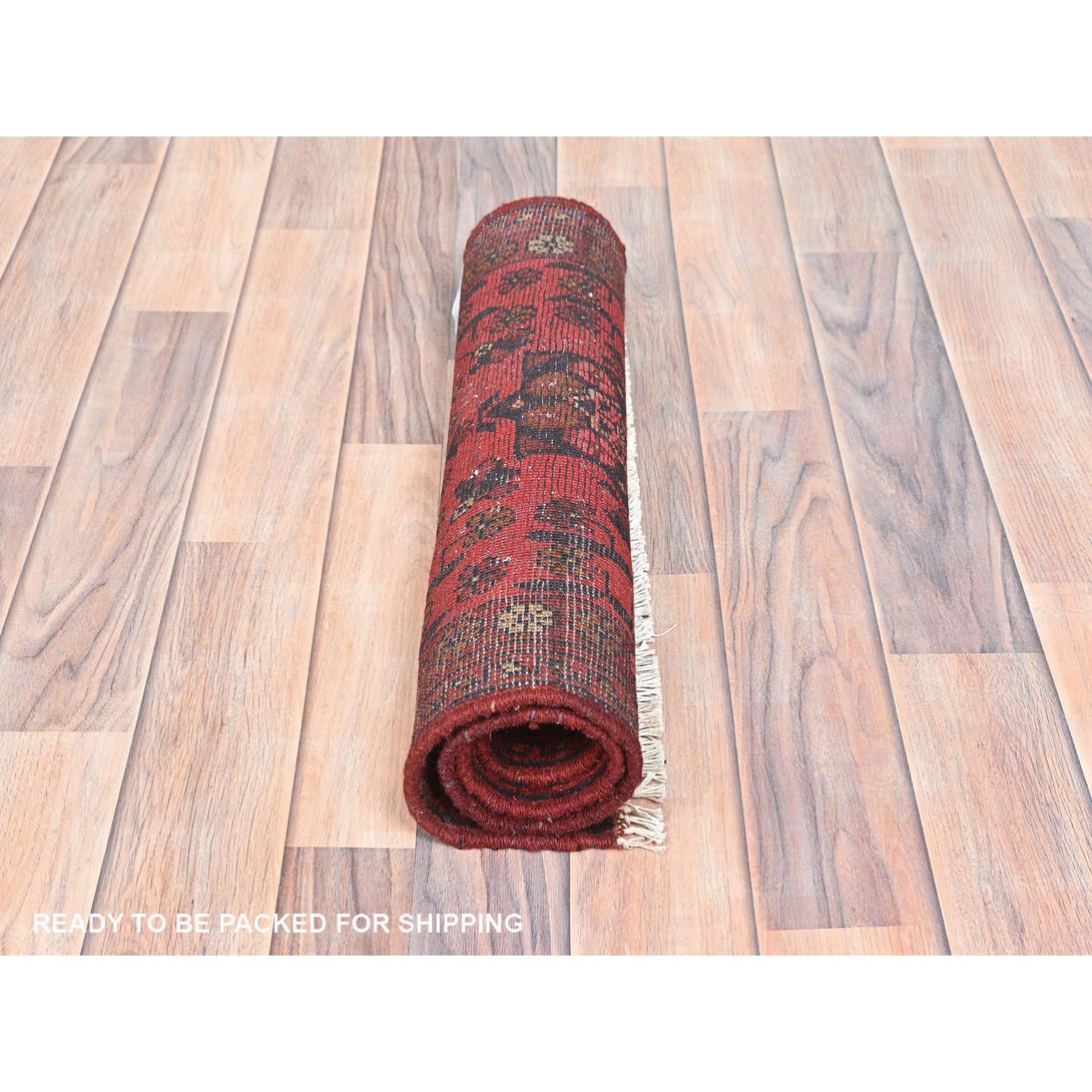 Handmade Tribal & Geometric Doormat > Design# CCSR85180 > Size: 1'-10" x 3'-3"