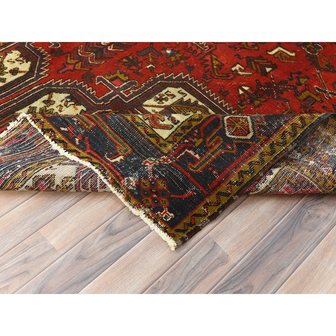 Handmade rugs, Carpet Culture Rugs, Rugs NYC, Hand Knotted Heriz Area Rug > Design# CCSR85228 > Size: 7'-7" x 10'-10"