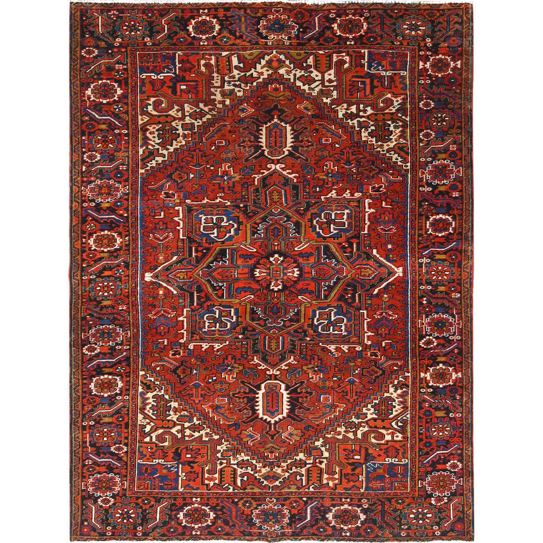 Handmade rugs, Carpet Culture Rugs, Rugs NYC, Hand Knotted Heriz Area Rug > Design# CCSR85231 > Size: 8'-0" x 10'-9"