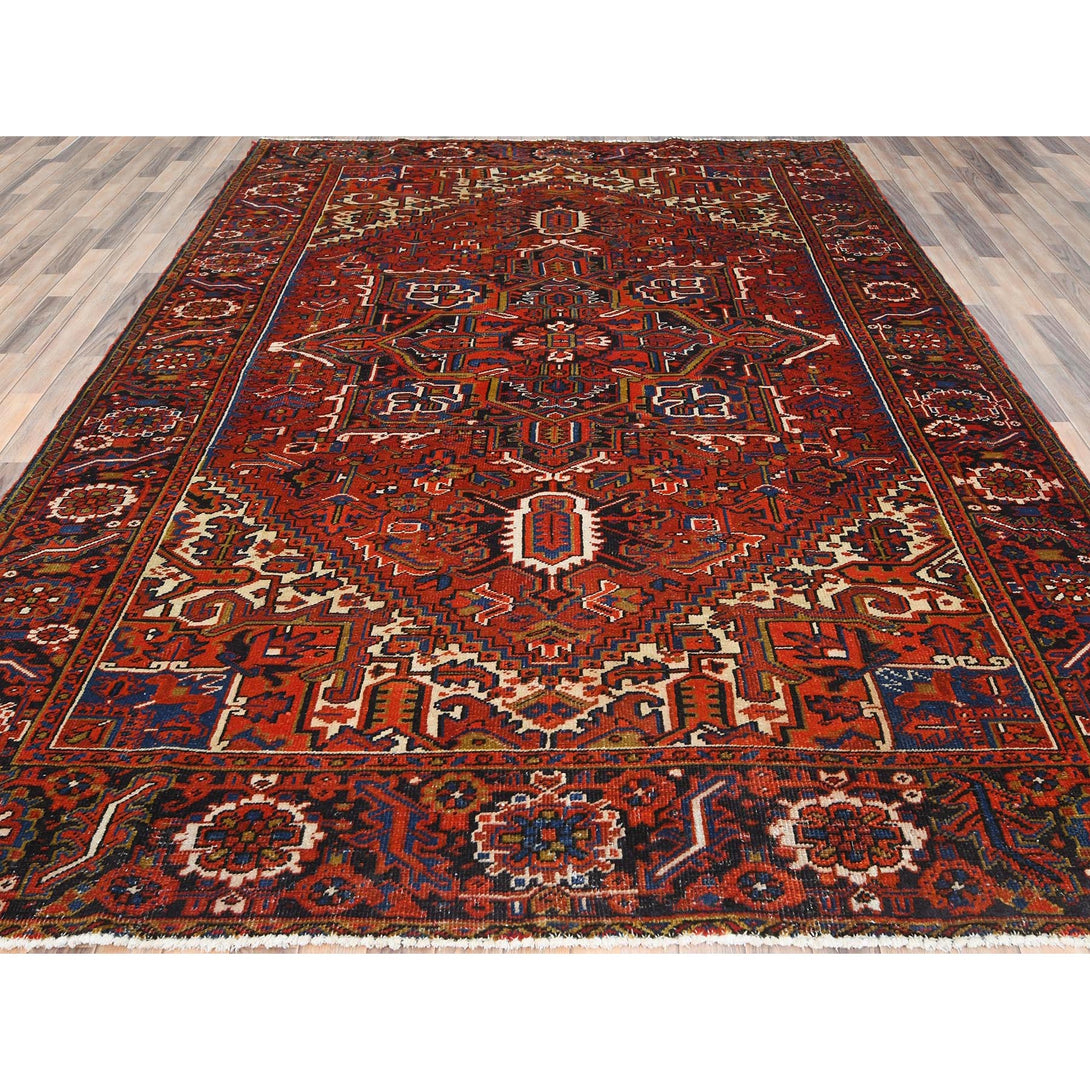 Handmade rugs, Carpet Culture Rugs, Rugs NYC, Hand Knotted Heriz Area Rug > Design# CCSR85231 > Size: 8'-0" x 10'-9"