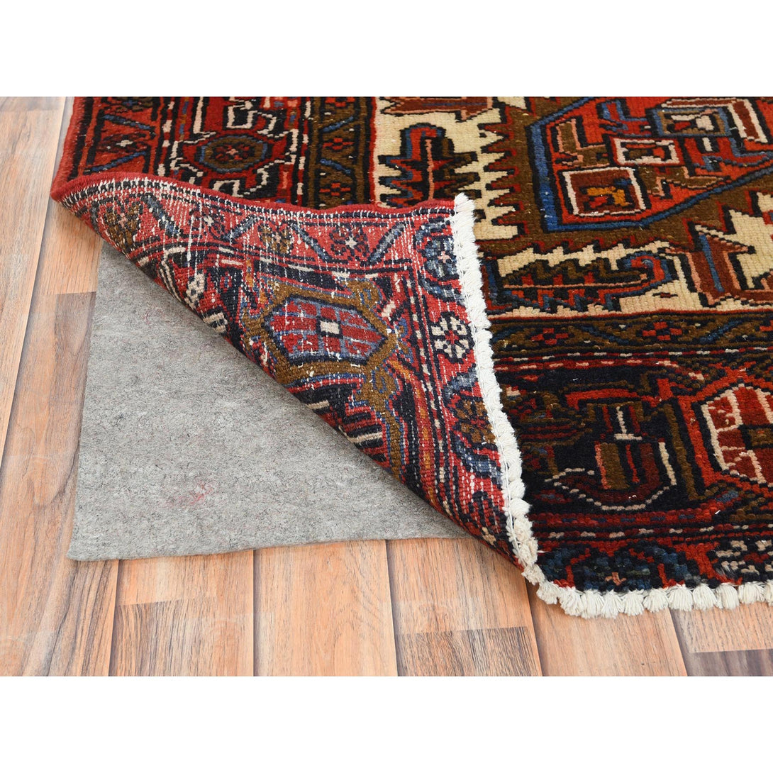 Handmade rugs, Carpet Culture Rugs, Rugs NYC, Hand Knotted Heriz Area Rug > Design# CCSR85241 > Size: 6'-9" x 10'-0"
