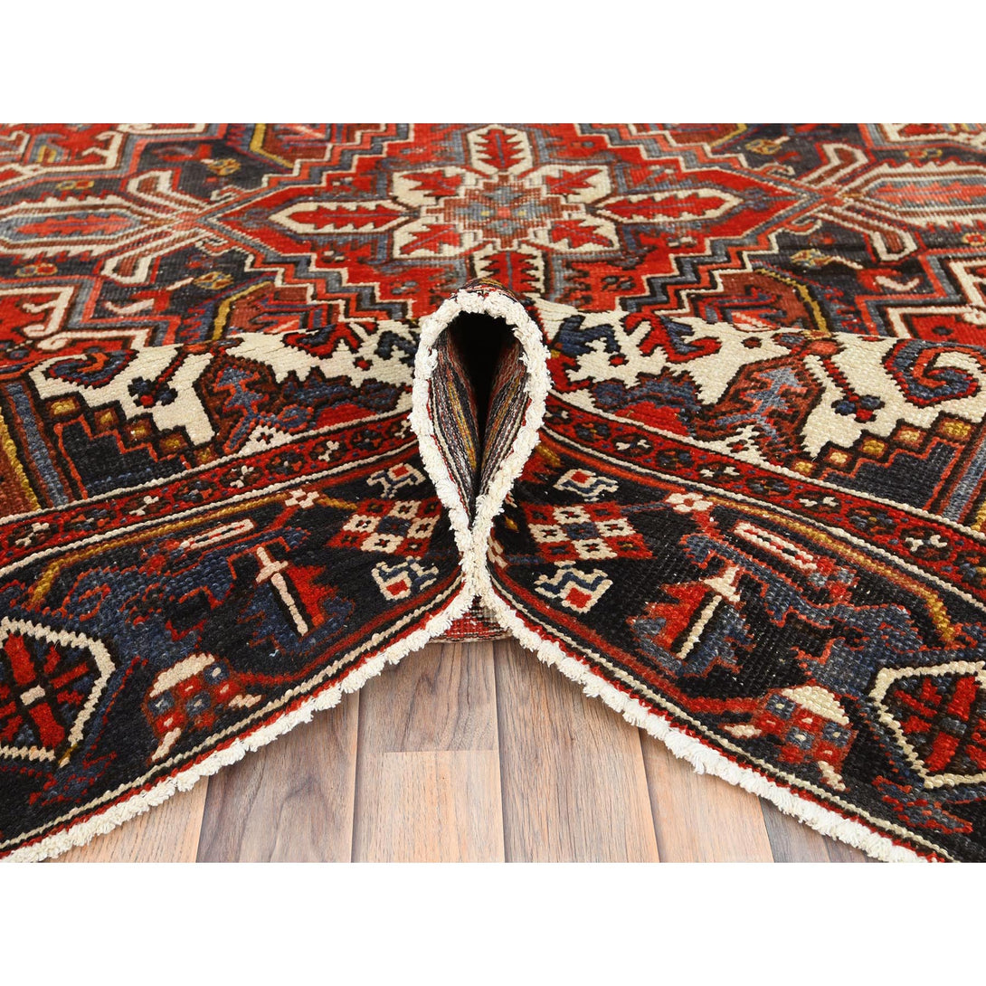 Handmade rugs, Carpet Culture Rugs, Rugs NYC, Hand Knotted Heriz Area Rug > Design# CCSR85245 > Size: 7'-3" x 9'-1"