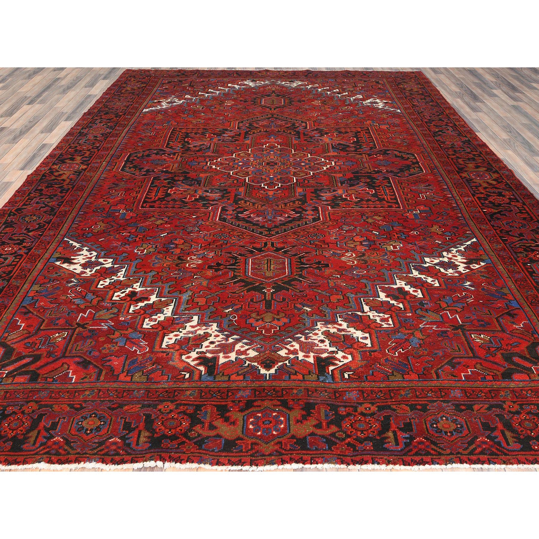 Handmade rugs, Carpet Culture Rugs, Rugs NYC, Hand Knotted Heriz Area Rug > Design# CCSR85276 > Size: 10'-0" x 12'-6"